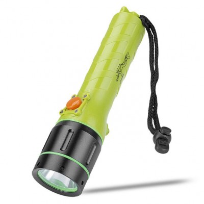 1200Lm 3Watt Powerful Diving Torch Light Rechargeable Water Proof Dive Led Lamp 100 M Flashlight