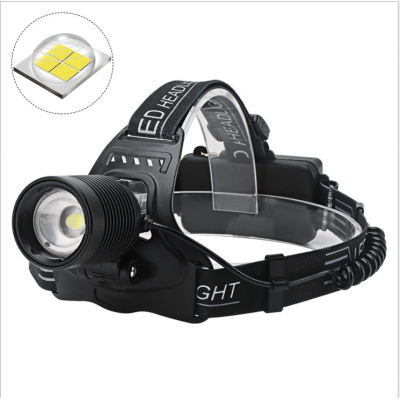 High Quality 10W Adjustable Beam Zoom LED XHP50 Headlamp Rechargeable Emergency Flashlight For Camping