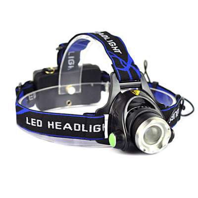 Manufacturers High Power 10W 18650 Battery Portable Zoomable LED Headlamp For Outdoor Camping