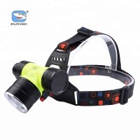 Smiling Shark T6 LED Diving light led headlamp rechargeable waterproof headlamp