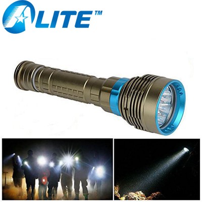 Scuba Diving Flashlight 5000 Lumen Waterproof Underwater L2 LED Diving Torch For Under Water Deep Sea Cave