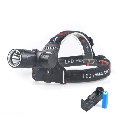 Professional Long Beam Diving XM-L2 LED Headlamp Flashlight Powerful Rechargeable Underwater Headlight With Self-priming Switch